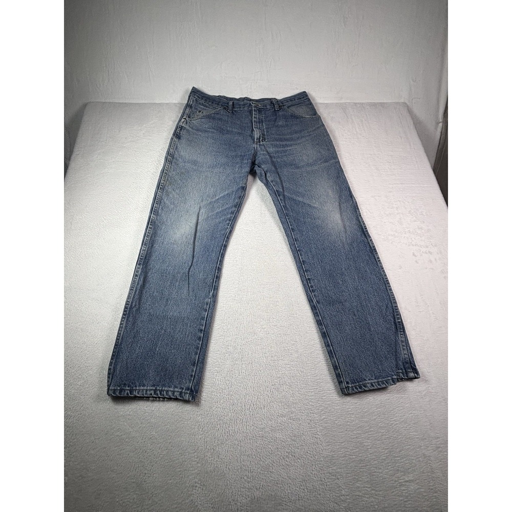 Wrangler Premium Quality Regular Fit Jeans Medium Wash 36x29 96501DS Blue